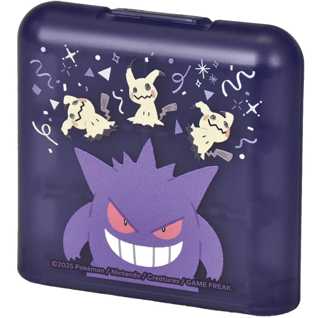 HORI Custodia 24 Game Card Case Nintendo Switch 2 Pokemon (Gengar e Mimikyu)
