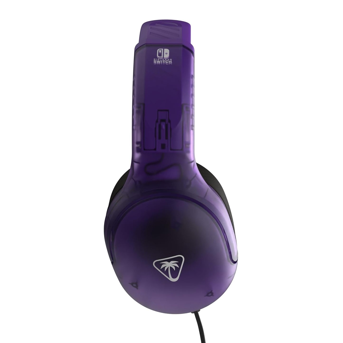 TURTLE BEACH Airlite™ Fit Cuffie da gioco Wired Gaming per Nintendo Switch 1 e 2 (Ghost Purple) Microfono flip-and-mute, padiglioni auricolari dal comfort superiore, licenza ufficiale per tutti i Nintendo Switch