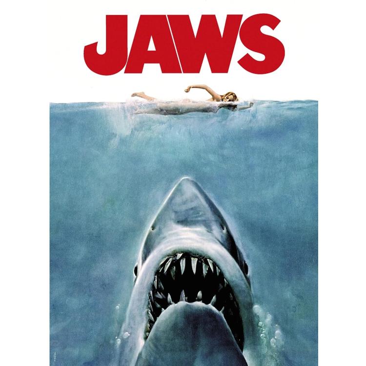 CLEMENTONI CULT PUZZLE MOVIES COLLECTION (JAWS) FILM HORROR "LO SQUALO" 500pz