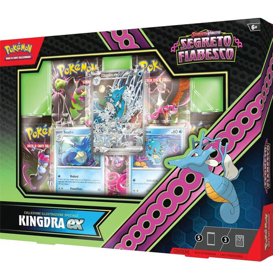 Pokemon Espansione Scarlatto E Violetto Gcc  "Segreto Fiabesco" (Kingdra Ex) Ita