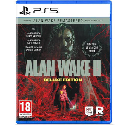 Alan Wake 2 Deluxe Edition Ps5 Gioco Italiano Pal Eu Playstation 5 Nuovo Ita