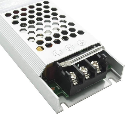ALIMENTATORE STABILIZZATO 2 USCITE 100W SLIM TRASFORMATORE 24V 4.2A STRISCE LED