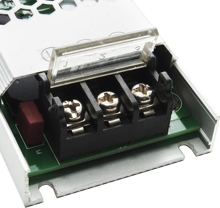ALIMENTATORE 200W TRASFORMATORE STABILIZZATO SLIM 24V 8.3A STRISCE LUCI LED 230V