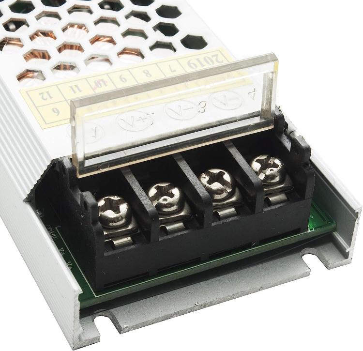 ALIMENTATORE 200W TRASFORMATORE STABILIZZATO SLIM 24V 8.3A STRISCE LUCI LED 230V