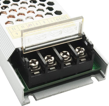ALIMENTATORE 200W TRASFORMATORE STABILIZZATO SLIM 24V 8.3A STRISCE LUCI LED 230V