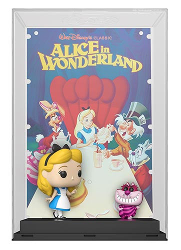 Funko Pop! Movie Posters Disney 100Th Anniversary (11)Alice W/Gatto Del Cheshire