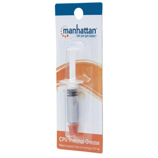 Manhattan Pasta Termoconduttiva Base Argento Cpu Processori E Dissipatore Calore