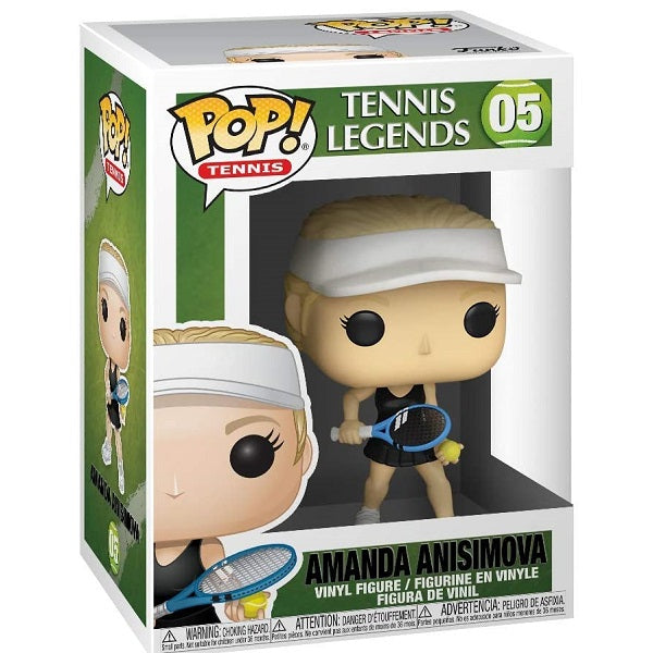 Funko Pop Tennis 05 Amanda Anisimova Vinyl Action Figure Legends Usa Statuetta