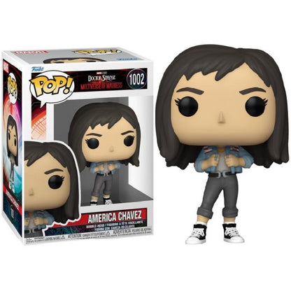 Funko Pop ! Marvel Studios Dr Strange 2 2022 - America Chavez 1002 Vinyl Figure