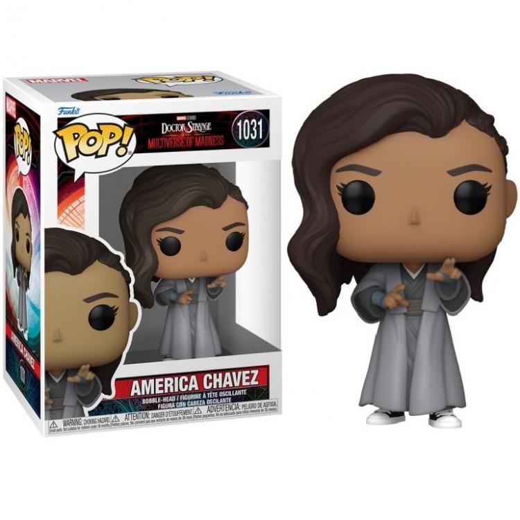 Funko Pop ! Marvel Studios Doctor Strange 2 - America Chavez (1031) Vinyl Figure
