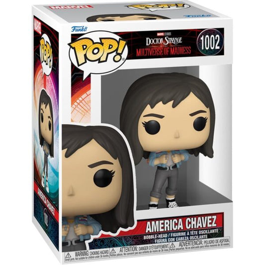 Funko Pop ! Marvel Studios Dr Strange 2 2022 - America Chavez 1002 Vinyl Figure