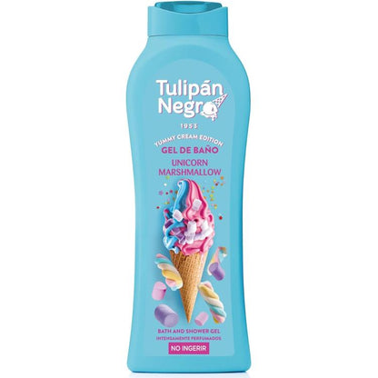 Tulipan Negro Shower Gel Bagno Doccia (Unicorno Marshmallow) Bagnoschiuma 650Ml