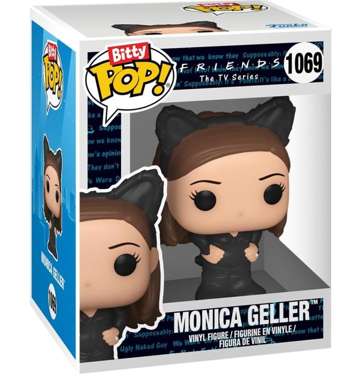 Funko Bitty Pop! Friends: 4Pack Monica Geller/Ross Geller/Chandler Bing +Mystery