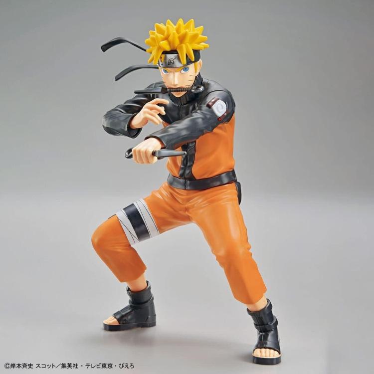 BANDAI - NARUTO ENTRY GRADE: (NARUTO UZUMAKI) 6+ PLASTIC MODEL KIT 39pz FIGURE