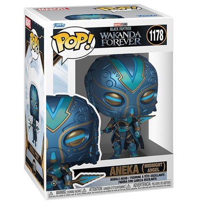 Funko Pop ! Marvel Studios Wakanda Forever - Aneka Midnight (1178) Vinyl Figure