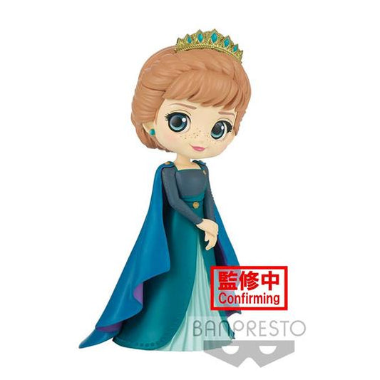 BANPRESTO Q POSKET DISNEY FROZEN 2 ANNA VOL.B STATUETTA BANDAI FIGURE 14CM