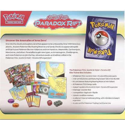 Pokemon Set Allenatore Fuoriclasse Paradosso Temporale (Eroeferreo) Carte - Eng