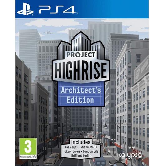 Project Highrise: Architect'S Edition Ps4 Videogioco Playstation 4 Disco Eu/Ita