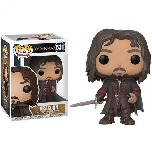 Funko Pop ! Movies Lord Of The Rings - Aragorn (531) Il Signore Degli Anelli