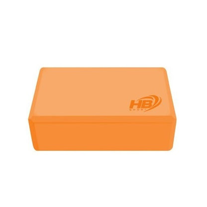 Mattoncino Yoga Schiuma Blocchi Esercizio Fitness Pilates Mattonella | Arancione