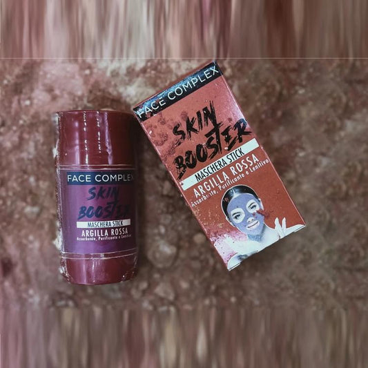 Face Complex Maschere Stick Skin Booster Argilla Rossa Assorbente E Purificante