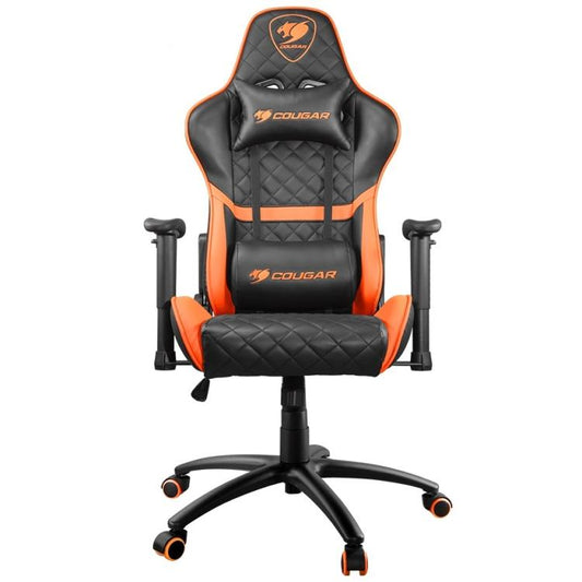 COUGAR ARMOR ONE BLACK SEDIA GAMING POLTRONA IMBOTTITA DA UFFICIO RUOTE IN PELLE