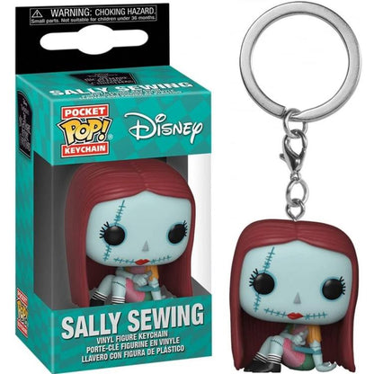 Funko Pop! Keychain Disney - Nightmare Before Christmas Sally Sewing Portachiavi