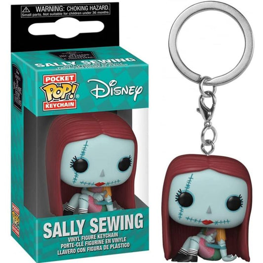 Funko Pop! Keychain Disney - Nightmare Before Christmas Sally Sewing Portachiavi