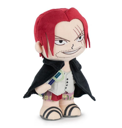 BARRADO PELUCHE - ONE PIECE (SHANKS) PUPAZZO UFFICIALE SUPER SOFT PLUSH 28cm OP