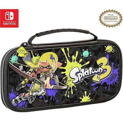 Nintendo Switch Deluxe Travel Case Custodia Splatoon Borsa Compatibile Oled/Lite