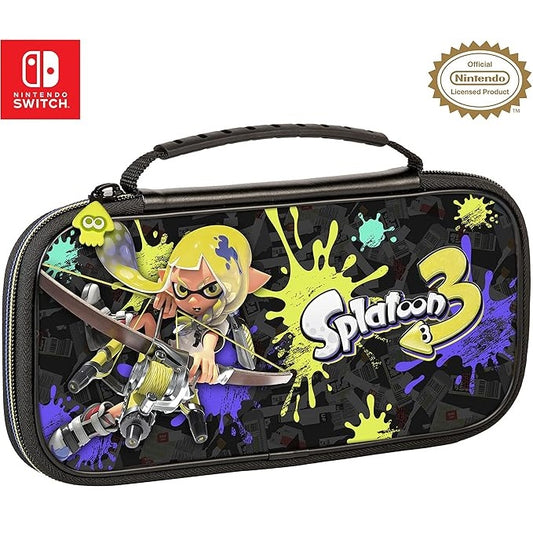 Nintendo Switch Deluxe Travel Case Custodia Splatoon Borsa Compatibile Oled/Lite