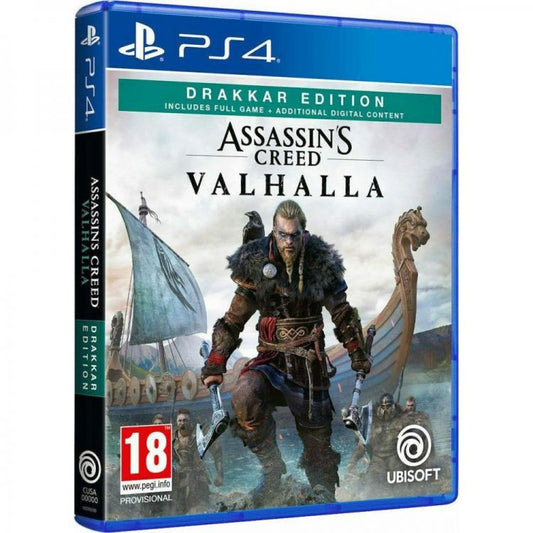 ASSASSIN'S CREED VALHALLA DRAKKAR EDITION GIOCO ITALIANO PLAY STATION 4 ITA PS5