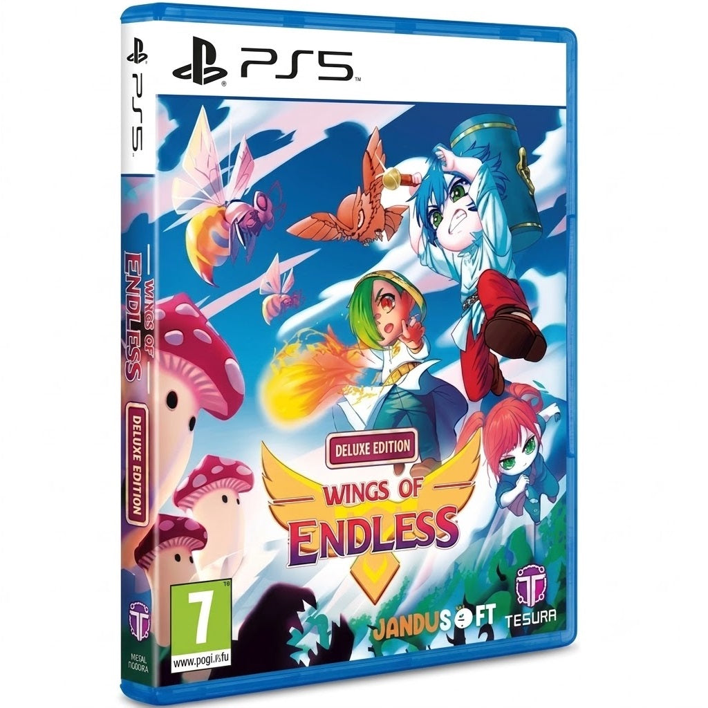 Wings of Endless Deluxe Edition Ps5 Videogioco Playstation 5 Copertina Multilingua