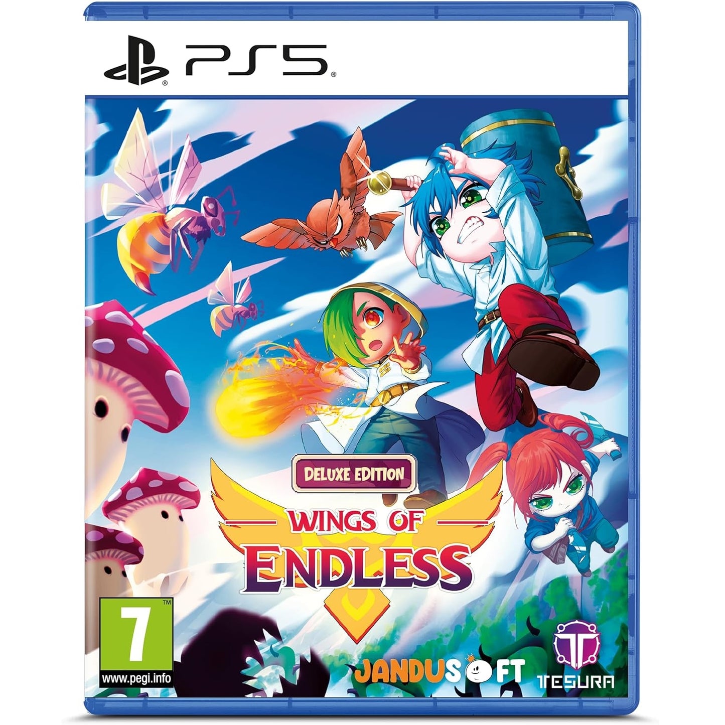 Wings of Endless Deluxe Edition Ps5 Videogioco Playstation 5 Copertina Multilingua