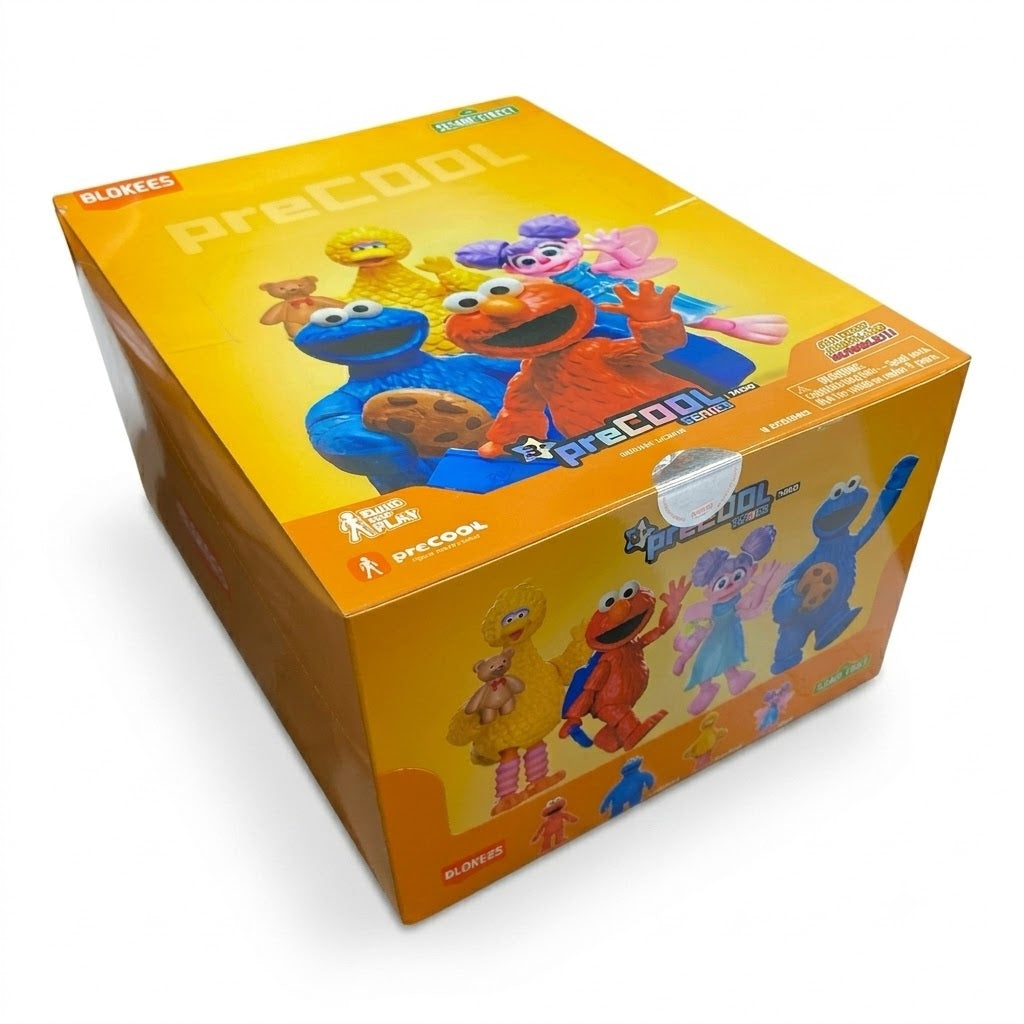 Blokees Muppets - Precool Series - 123 Sesame Street Vol 1 (Box Intero) - Model Kit - 8 Action Figure a Sorpresa 74840