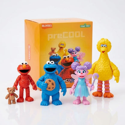 Blokees Muppets - Precool Series - 123 Sesame Street Vol 1 (Box Intero) - Model Kit - 8 Action Figure a Sorpresa 74840
