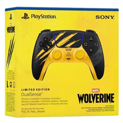 Sony Playstation 5 Dualsense PS5 Marvel's Wolverine Battle Yellow Limited Edition
