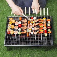 Barbecue da Tavolo Carbonella Grill con Valigetta Portatile Barbeque BBQ Pieghevole Campeggio