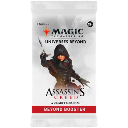 Magic Assassins Creed The Gathering Display Box 24 Buste Beyond Booster Card Eng