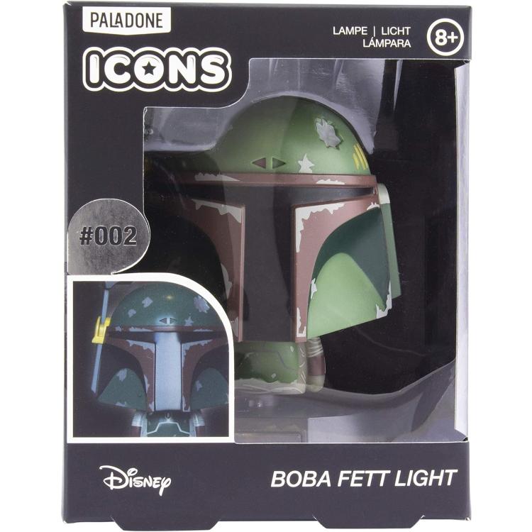 Paladone Lampada Tavolo 3D Star Wars 002 Boba Fett Light Disney Luce Notturna