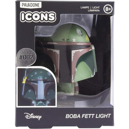 Paladone Lampada Tavolo 3D Star Wars 002 Boba Fett Light Disney Luce Notturna