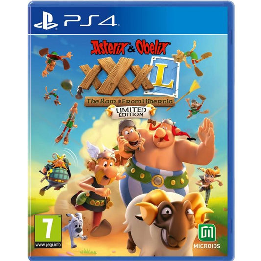 ASTERIX & OBELIX XXXL: THE RAM FROM HIBERNIA PS4 GIOCO ITALIANO LIMITED EDITION