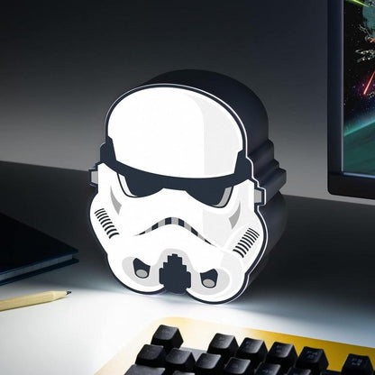 Paladone Lampada Da Tavolo 3D Star Wars Stormtrooper Light Luce Notturna Gadget