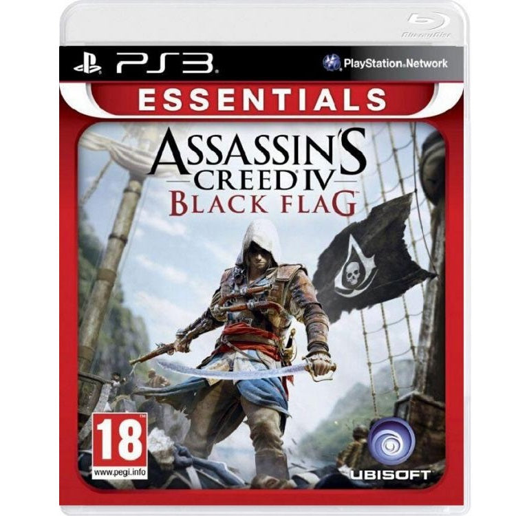 ASSASSIN'S CREED IV 4 BLACK FLAG ESSENTIALS PS3 VIDEOGIOCO NUOVO PLAY STATION 3