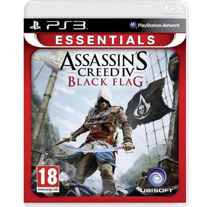 ASSASSIN'S CREED IV 4 BLACK FLAG ESSENTIALS PS3 VIDEOGIOCO NUOVO PLAY STATION 3