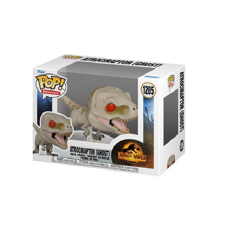 Funko Pop ! Movies Jurassic World Dominion - (1205) Atrociraptor Ghost Figure