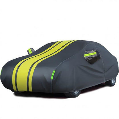Telo Copriauto Oxford Impermeabile Copertura 5 Strati Anti Pioggia Gelo Sole 2L