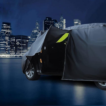 Telo Copriauto Oxford Impermeabile Copertura 5 Strati Anti Pioggia Gelo Sole | L