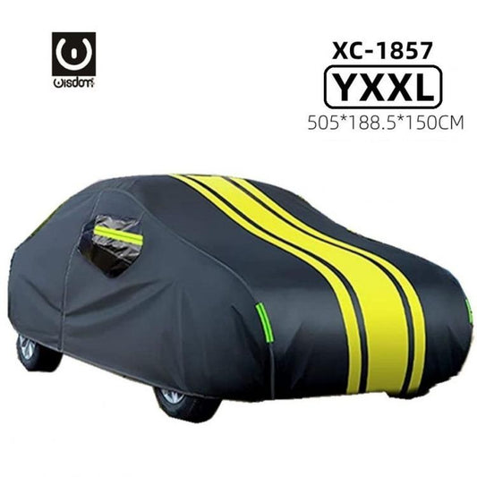 Telo Copriauto Oxford Impermeabile Copertura 5 Strati Anti Pioggia Gelo Tg. Yxxl