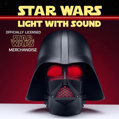 Paladone Lampada Da Tavolo 3D Con Suono Star Wars Darth Vader Light With Sound